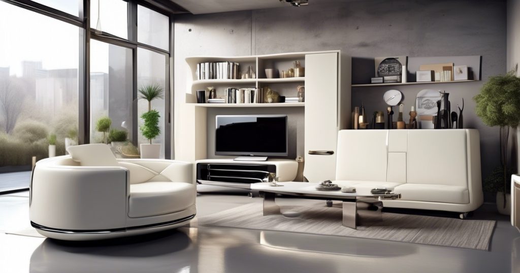 Luxuriöse Möbel für kleine Räume