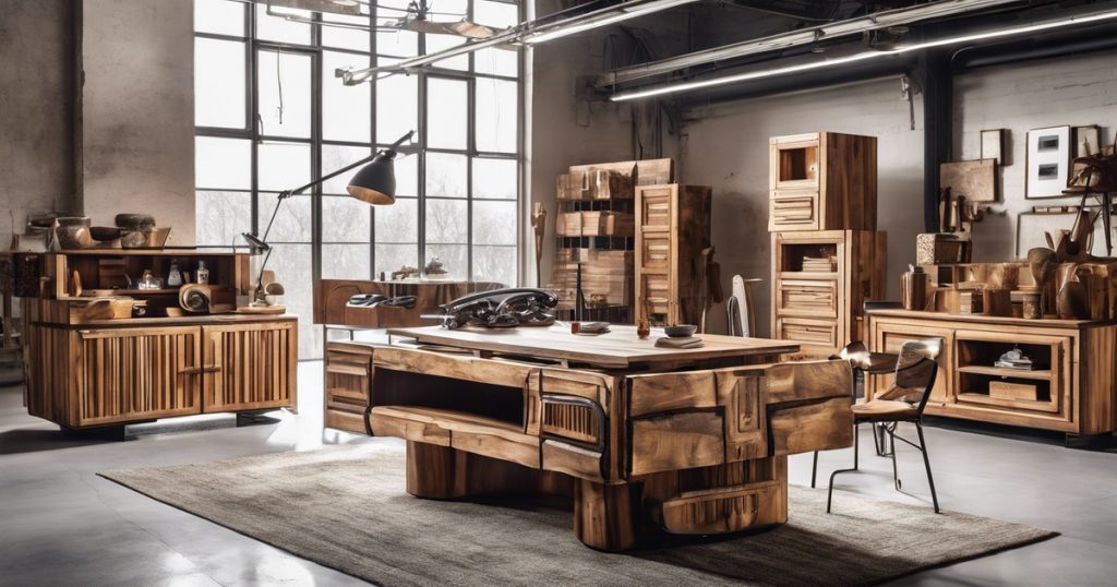 Holzmöbel im Großhandel